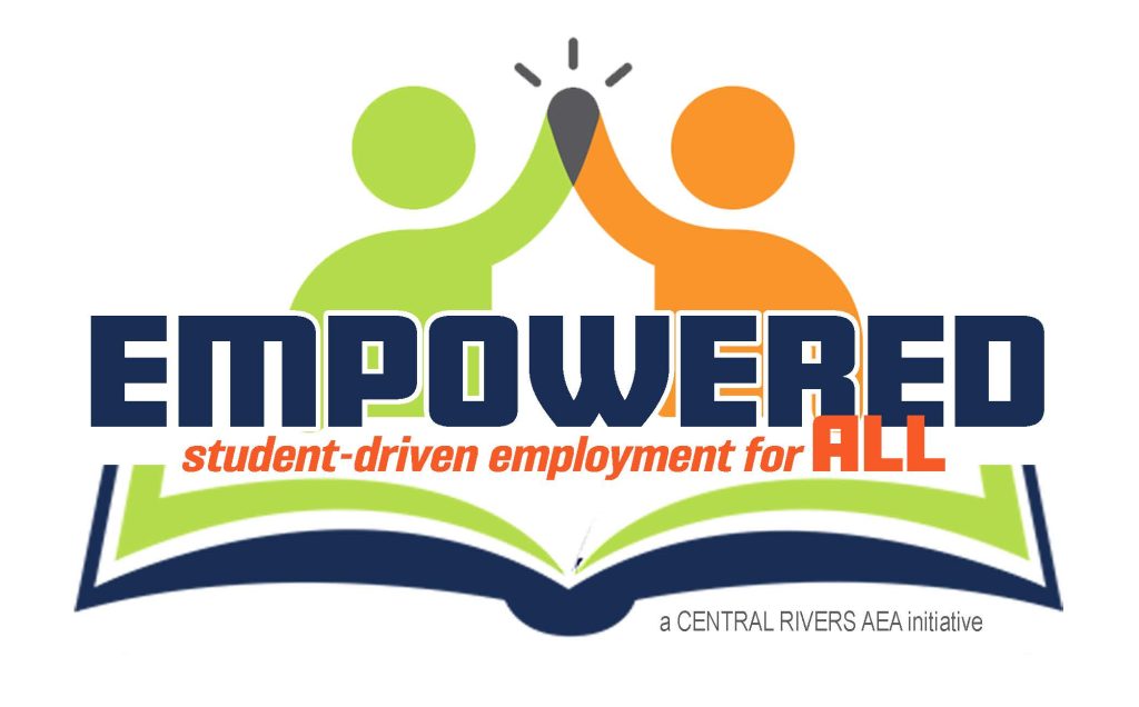 Empowered is a student-driven, authentic, work-based learning project that provides our students with opportunities to grow their employability skills and Universal Constructs, (critical thinking, communication, creativity, collaboration, flexibility, adaptability, productivity and accountability skills) while in attendance at one of our special programs including youth shelter classrooms (Woodhaven & Francis Lauer Youth Shelter), detention center classrooms (North Iowa Juvenile Detention Services & Central Iowa Juvenile Detention Center) and River Hills School.